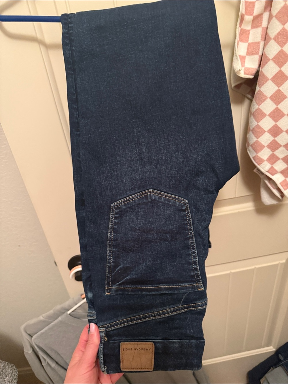 American Eagle Outfitters Dark Blue Denim Jeans